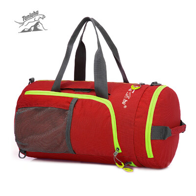 

Tanluhu Multifunction Waterproof Nylon Outdoor Camping Bag Unisex Folding Knapsack Packsack