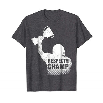 

Fantasy Football League Champion Respect Champ Trophy Shirt