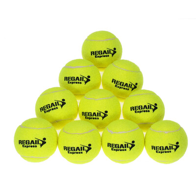 

10pcsbag Tennis Training Ball Practice High Resilience Training Durable Tennis Ball Training Balls for Beginners Competition