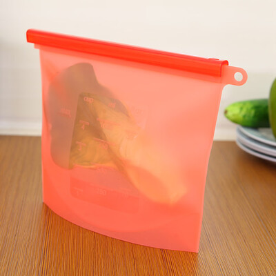 

Heat-resistant Silicone Food Preservation Bags Portable Sealed Storage Bag Cooking Tools