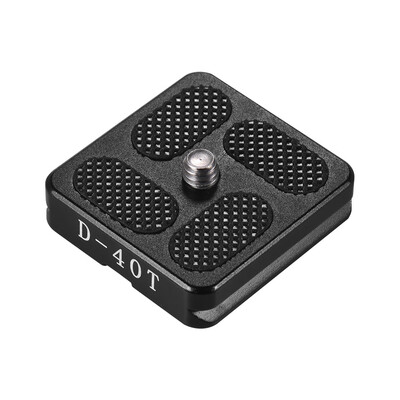 

4038mm Size Aluminum Alloy Universal Quick Release Plate D-40T QR Plate with 14 Inch Screw for Arca Swiss Benro Monopod Tripod B
