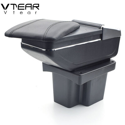 

Vtear For KIA CeratoFortek3 2009-2016 armrest box car-styling central Store content box with cup holder interior accessories par