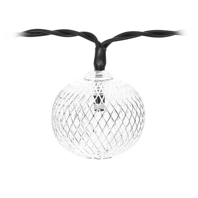 

VCT - SLC - 034 20 LEDs Iron Lantern Solar String Light for Holiday Home Party Garden Decoration