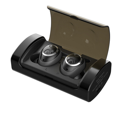 

H1 Bluetooth Stereo Earphone with Battery Compartment Dual Ear Wireless Sport