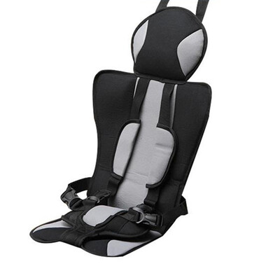 

Convertible Baby Safety Booster Seats Belt-Positioning Portable Harnessed Car Seat Thicken Seat Cover Pad Cushion Grey