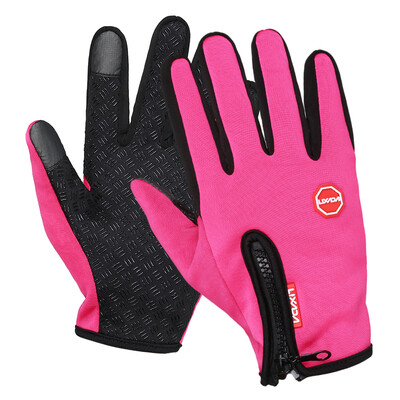 

Lixada Touchscreen Cycling Gloves Windproof Winter Outdoor Sports Bike Riding Gloves Hand Warmers Skiing Mountaineering Motorcycle