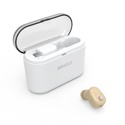 

Bingo FB02 Bluetooth Headset Wireless Bluetooth Invisible Mini Sports Business Single Ear In-Ear Car Headphone Apple Huawei Millet Phone Universal Light Color
