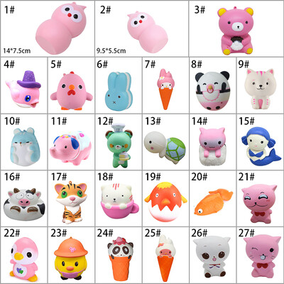 

Cute Slow Rising Cream Scented Toy Kids Gifts Stress Reliever Funny Decompress Doll Amazing Stretch Bread