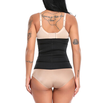 

SLIMBELLE Sauna Suit Boned Waist Trainer Shaper Sweat Slimming Wrap for Female Women