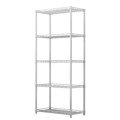 

5 Layers Storage Rack Multifunctional Kitchen Storage Holder Shelf 5-Tier Wire Shelving Metal Storage Rack Seasoner Rack Book Shel