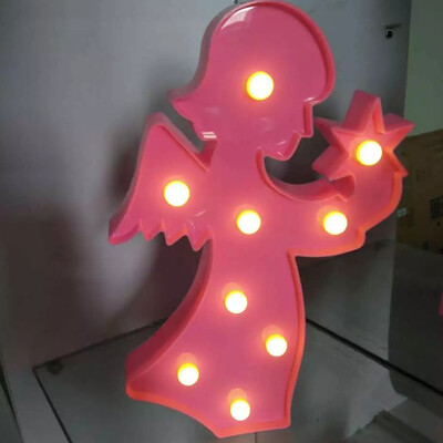 

Cute LED Neon Lamp Living Room Bedroom Desktop Decorative Light White Deer