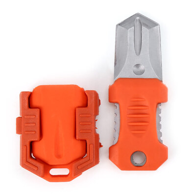 

EDC Gear Outdoor Mini Stainless Steel Molle Webbing Buckle Survival Pocket Knife