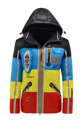 

B0GNER Men Kanoa-D Down Ski Jacket 3059 Black Blue Yellow Red