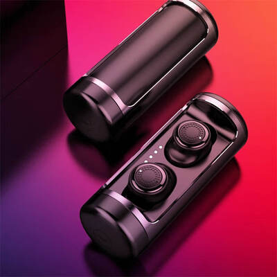 

OVEVO Q63 TWS HiFi Bluetooth 50 Earphone 3D Stereo Surround Monitor Earphone IPX5 Waterproof with Charging Holder