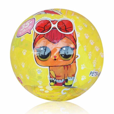 

1pcs 10CM LOL Dolls Ball Unpacking Action Figures Doll Egg Toys Anime Funny Doll Toys For Kids Gifts