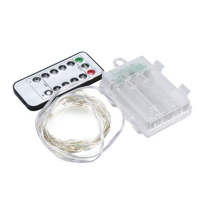 

UpperX LED Strip Light Decoration 100 LEDs Remote Control Light Dimmer 360 degree Light Emitting Flexible Copper
