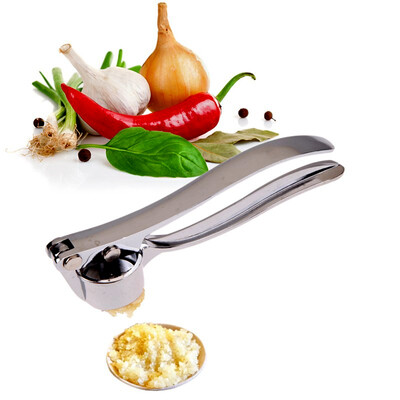 

Stainless Steel Ginger Garlic Peel Hand Squeeze Juicer Press Kitchen Tools Garlic Presses Squeeze Tool