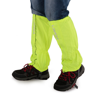 

Lixada One Pair of Gaiters Outdoor Unisex Zippered Closure Wear&Water Resistant Cloth Gaiters Leggings Cover for Biking Snowbo
