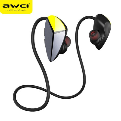 

AWEI A887BL Dual Wireless Sports Waterproof earphones Mini Noise Canceling earphone Bluetooth In-ear Headset