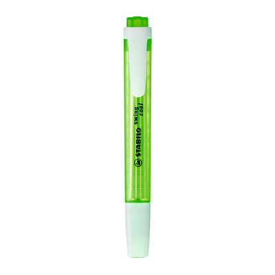 

STABILO Le Cool Highlighter Green 27533 Candy Color Pocket Pen Word Notes Pen Small Fresh Student Office Highlight Marker