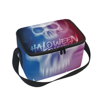 

ALAZA Lunch Box Insulated Lunch Bag Large Cooler Halloween Party Flyer Tote Bag