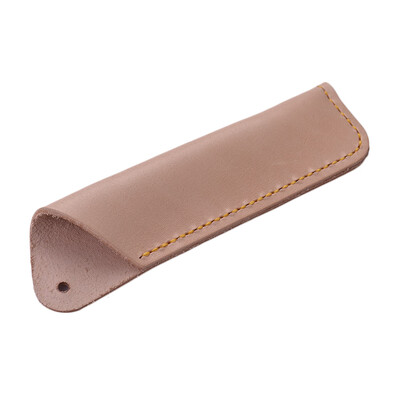 

Handmade Retro Vintage Full Grain Leather Pencil Case Pouch Pen Holder Organizer Bag Stationery Gift for Kids Students Artists Off