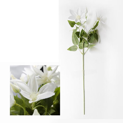 

simulation one branch artificial flower home decoration fake floral wedding supplies Pink