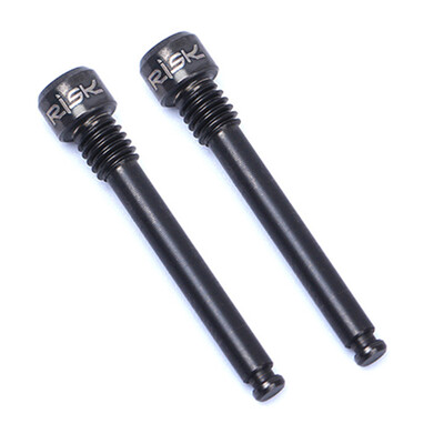 

RISK 2pcs Ultralight Titanium Alloy Bicycle Hydraulic Disc Brake Bolts