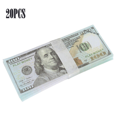 

50PCS Dollar Bill Souvenir Banknote Commemorative Banknotes Realistic Fake Play Money With U  Characteristics Real Looking Double