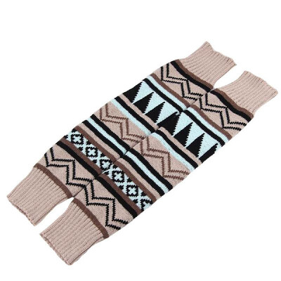 

Stylish Comfortable Calf Cover Warm Socks Set Winter Knitting Bohemia Calf Enveloped Short Sock