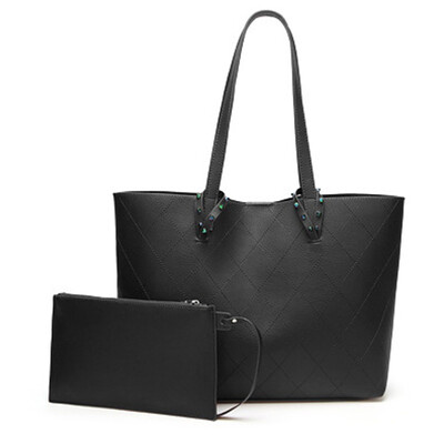 

Large Shoulder Bag for Women Casual Ladies PU Leather Tote Bag Women Top Handle Shoulder Bag with a Purse
