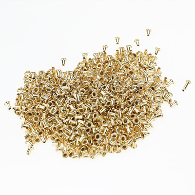 

1100pcs Bee Beehive Nest Box Threading Hole Copper Eyes a Tool of Beekeeping Protect&Firm the Nest Box Nest Foudation