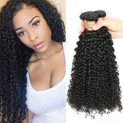 

Peruvian Afro Kinky Curly 3 Bundles Natural Color 10-24 Inch 100 Human Hair Weft Cheap Curly Hair Weave Deals