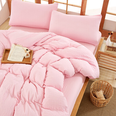 

NeillieN Four sets of washed cotton products pure cotton gifts bedding pure cotton home textilesQuilt Cover Pillow Cover