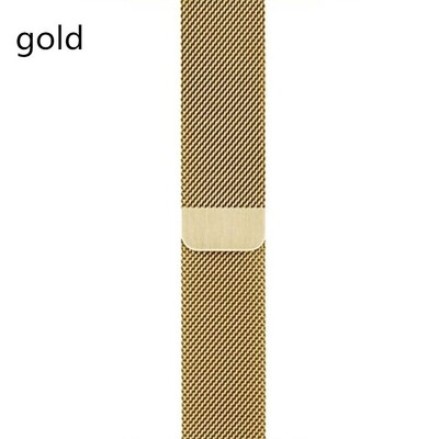 

Milanese loop strap for apple watch band 42mm3844mm40 Stainless Steel metal Bracelet watchband for iwatch 4321 Accessories