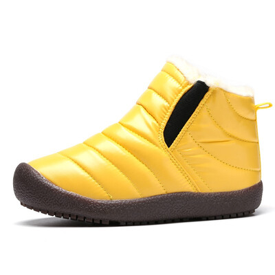 

Kids Winter Boots Warm Fur Girls Snow Boots Plush Boys Ankle Boots Children Causal Winter Shoes 26-37 Anti Slip