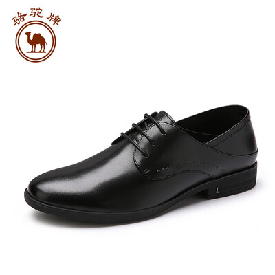 

Camel brand mens business dress shoes comfortable low to help the trend of the belt W912005850 black 39245 yards