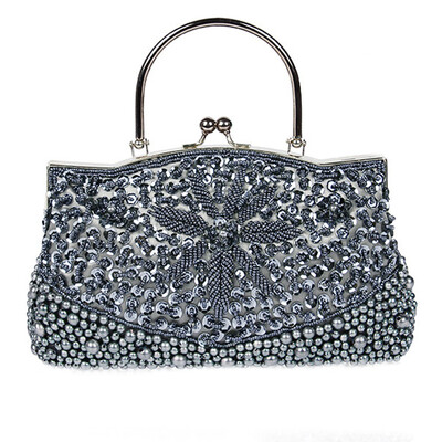 

Elegant Beaded Sequin Design Women Wedding Handbags Small Shoulder Bag for Party Wedding Women Purse Wallet