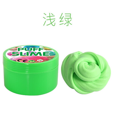 

Suave espuma de lodo arcilla bola suministros DIY luz suave de algodón encantos Baba frutas Kit de nube de estrés juguetes de los