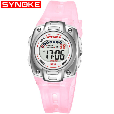 

SYNOKE 9718 Child Sport Digital Waterproof Wrist Watch kid Watch