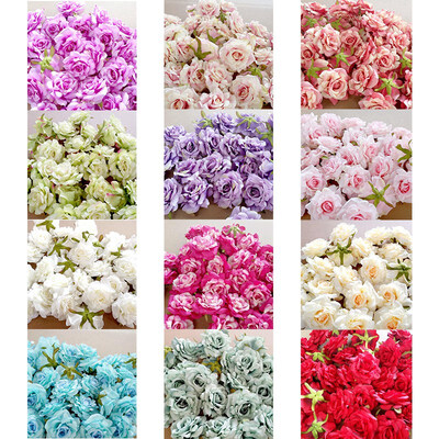 

UpperX Silk Flower Wedding Decoration Artificial Flowers Spring Vivid Big Hydrangea Wedding Flowers Decoration Dark Purple