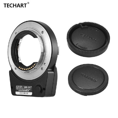 

TECHART LM-EA7 Lens Mount Adapter Ring E-mount Auto Focus for Leica LM Lens Zeiss M Lens to Sony E-Mount Cameras for Sony a7R3a7
