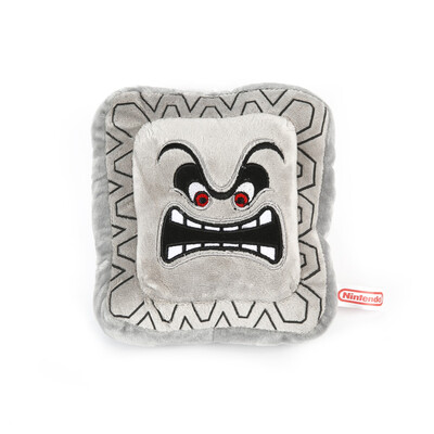 

Super Mario Bros Thwomp Dossun 6in Plush Doll Toy Game Cushion Pillow Size