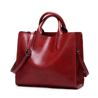 

Large Handbags Women PU Leather Wallet Purse Designer Crossbody Bags SAC Main Solid Luxury Fashion Shoulder Bag Mujer Bolsos