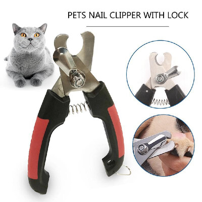 

Professional Pet Dog Nail Clipper with Lock Grooming Scissors Clippers for Animals Cats Size S