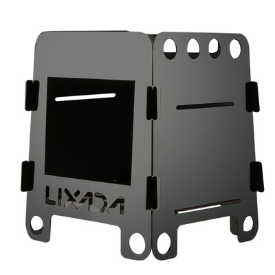 

Lixada Outdoor Lightweight Portable Camping Picnic Alcohol Wood Stove with Storage Bag
