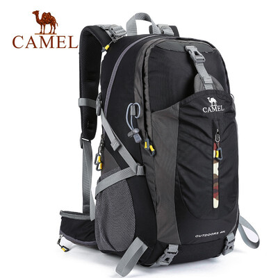 

CAMEL CROWN 40L Lightweight Backpack Water Resistant Outdoor Sports Daypack with Rain Cover for Hiking Running Cycling Biking