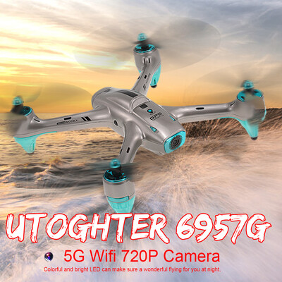 

Utoghter 6957G 24G GPS 5G Wifi 720P Wide Angle Camera Drone Wifi FPV Altitude Hold RC Quadcopter