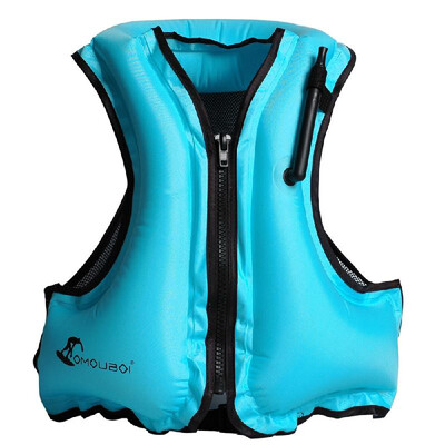 

Professional Adult Safety Inflatable Swim Vest Life Jacket for Snorkeling Floating Device Swimming Drifting Surfing Water Sports