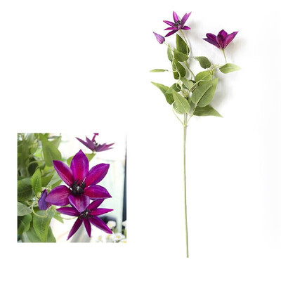 

simulation one branch artificial flower home decoration fake floral wedding supplies Pink